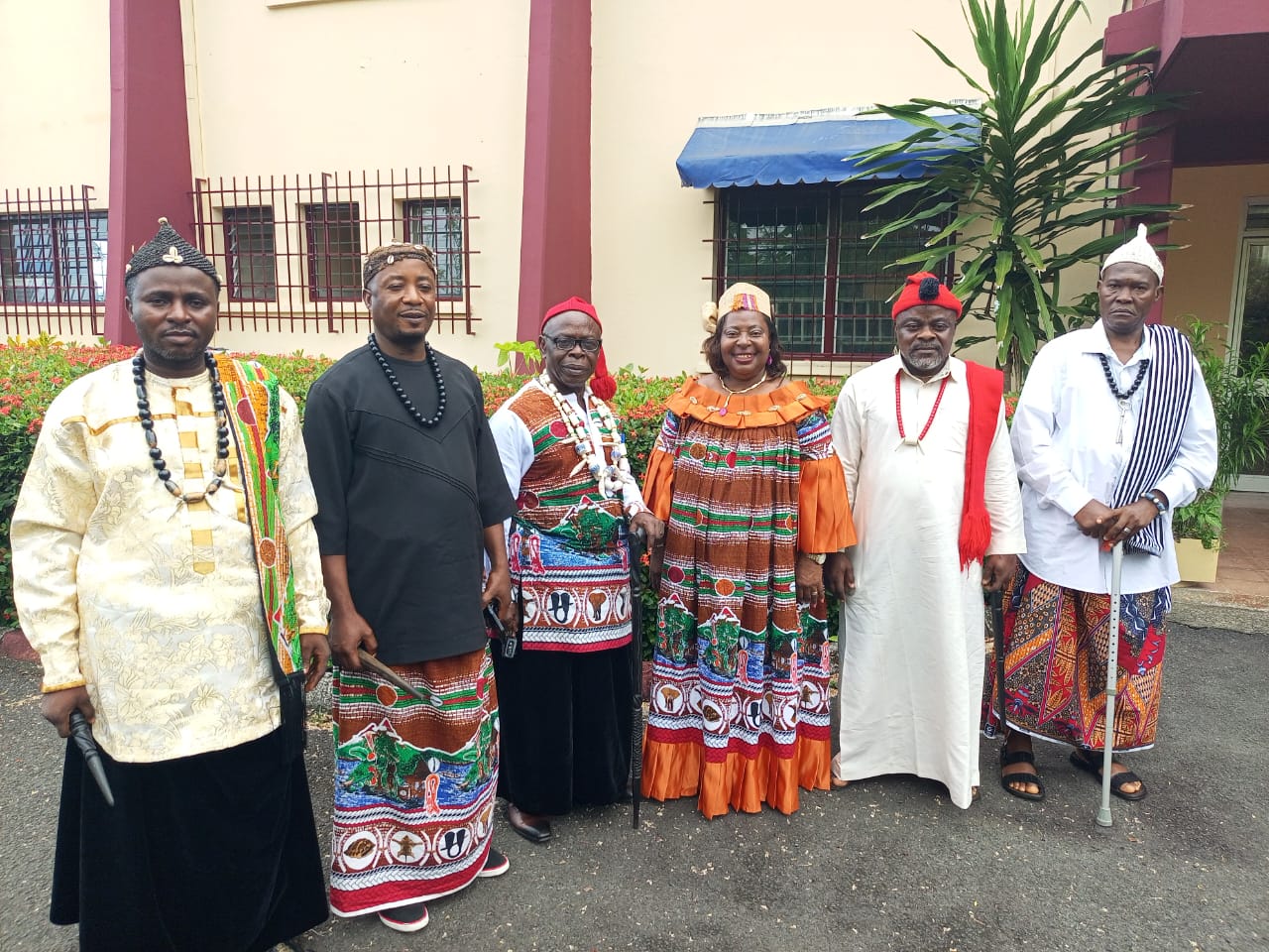 SWECC Delegation Visits Queen Dr. Bertha Ndoh Bakata Ahead of SW Cultural Festival