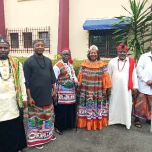 SWECC Delegation Visits Queen Dr. Bertha Ndoh Bakata Ahead of SW Cultural Festival